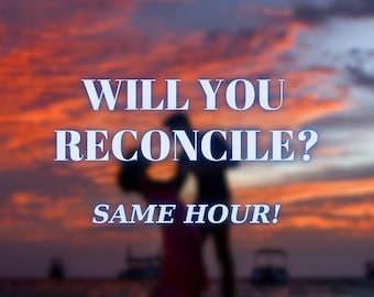 Will You Reconcile? Same Hour Tarot Reading, Psychic Reading, Will We Make Up With My Ex? Accurate Reading, Very Detailed