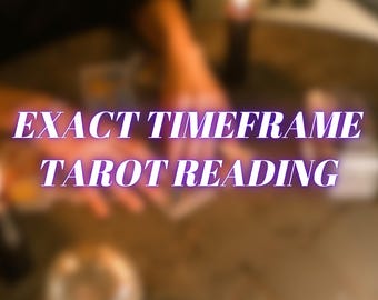 Lectura de Tarot con Marco Temporal Exacto: Predicciones de Tiempo (Archivo PDF)