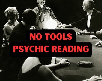 Honest Psychic Reading, No Tools, Same Hour, Love & Guidance, Extra Detailed No Card Reading, No AI