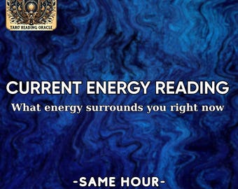 Current Energy Reading, Psychic Insight About Your Life Right Now, Aura Energy Reading, Intuitive Spiritual Guidance, Same Hour