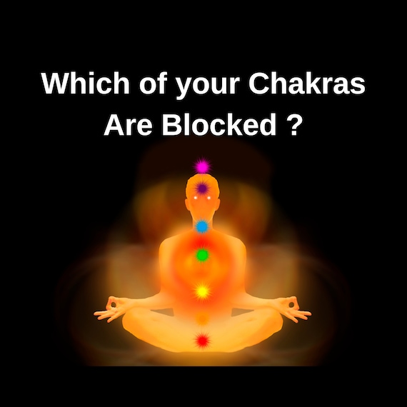 Chakra Reading: Identify Blocked Chakras, Spiritual Guidance (PDF File)