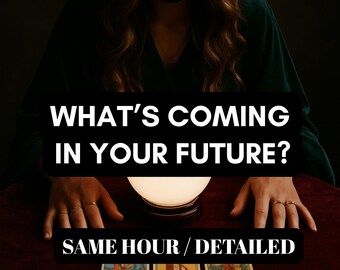 Same Hour Tarot Reading: Psychic Future Predictions (PDF File)