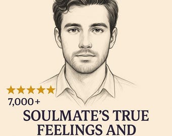 Psychic Tarot Reading: Soulmate's Feelings & Thoughts (PDF Download)