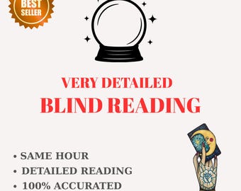Blind Reading without Questions, Same Hour Psychic Reading, %100 Accurate Medium Guidance