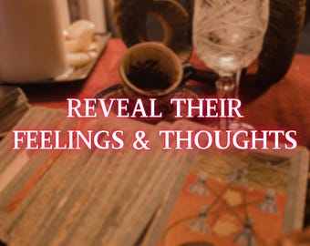Feelings and Thoughts Tarot Reading, Same Hour Psychic Insight, Hidden Feelings, Telepathic Reading