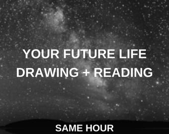 Psychic Tarot Reading, Future Life Drawing, Marriage & Home, Your Future Partner, Clairvoyant Love Reading