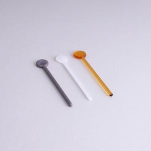 Loop Stirrer | Elegant Handcrafted Stirring Tool for Coffee, Tea, Cocktails, and Beverages | Sleek Modern Design | Unique Gift Idea Set of 3