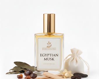 Aceite de fragancia unisex 100 % puro de ALMIZCLE EGIPCIO, concentrado de aceite de perfume perfumado, 15 ml, 1/2 oz, 0.5 oz