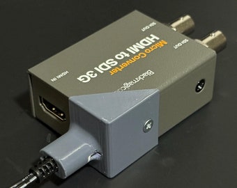 Strain Relief for Blackmagic Design Micro Converters (USB-C, 3G & 12G Compatible) BMD Micro converter, US price-incl. all taxes and tariffs.