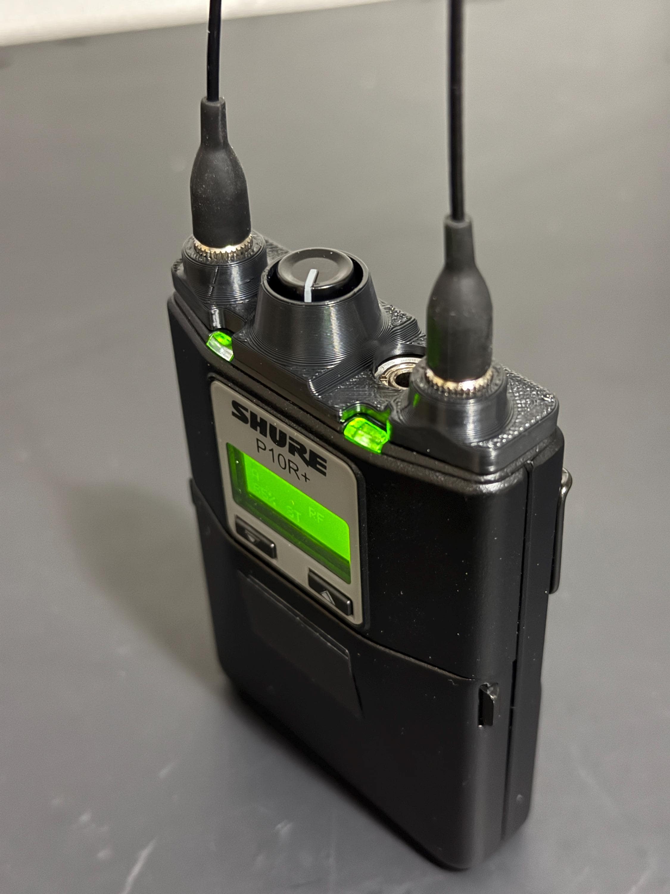 Shure PSM1000 P10R ボリューム プロテクター、Shure ベルトパック