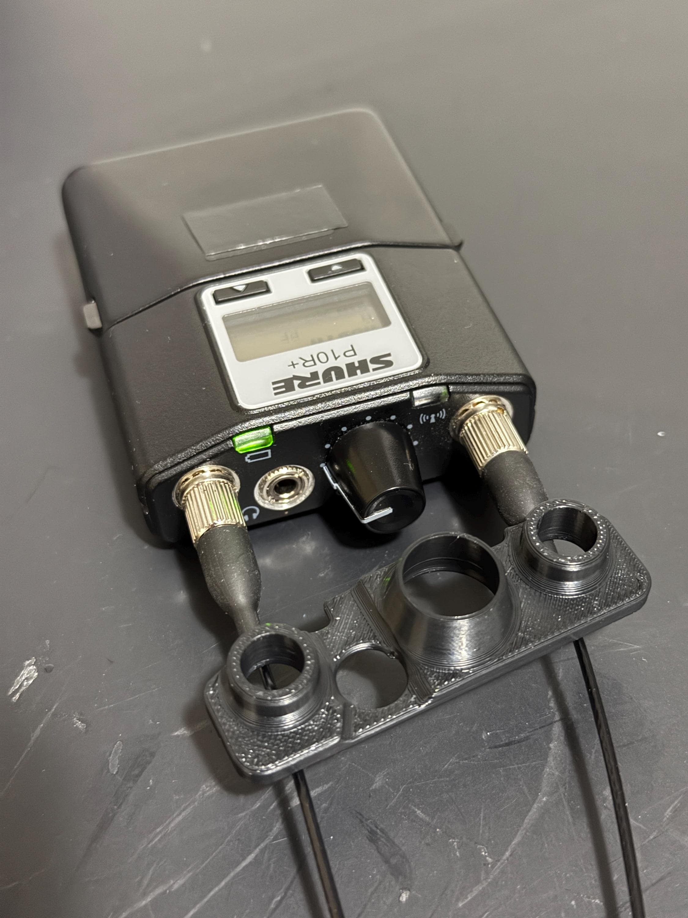 Shure PSM1000 P10R ボリューム プロテクター、Shure ベルトパック