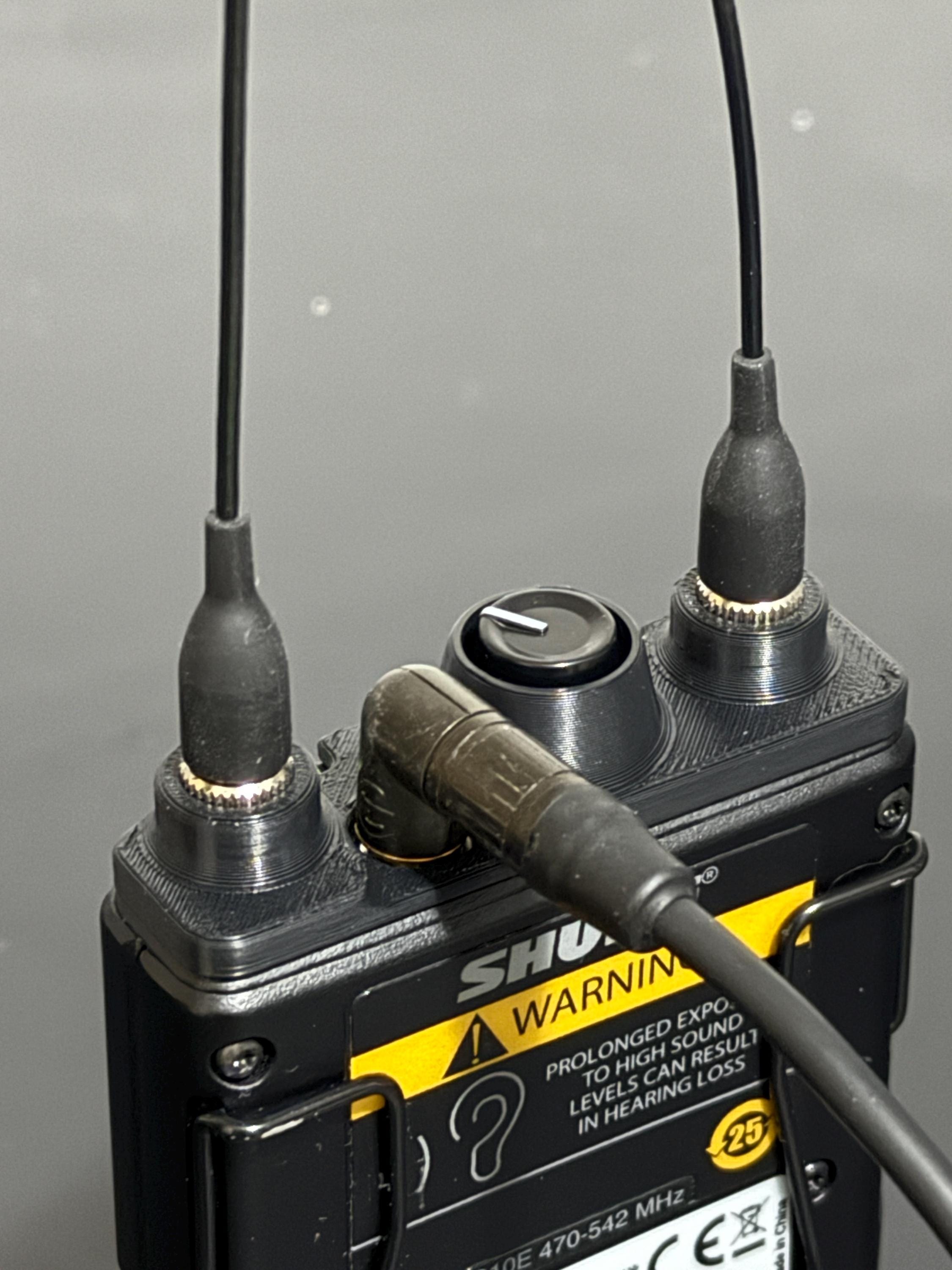 Shure PSM1000 P10R+ Volume Guard, Shure Beltpack, Shure IEM