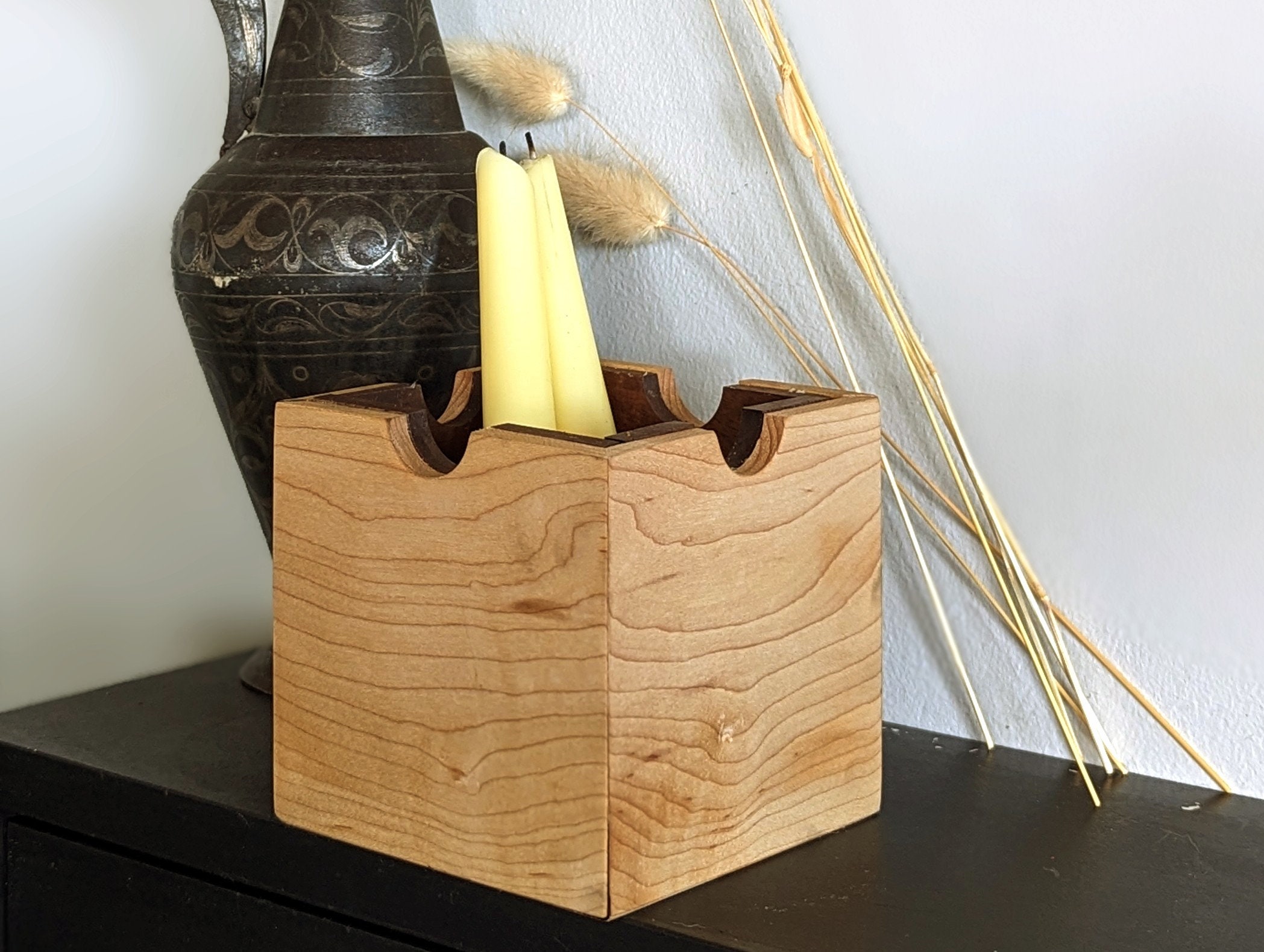 Umbilical Cord Burning Box With Candles Etsy