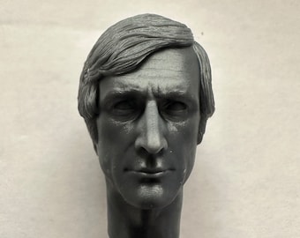 Alan Carter 1999 cabeça sem pintura em escala 1/6