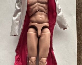 Brasão de barão branco e rosa em escala 1/6