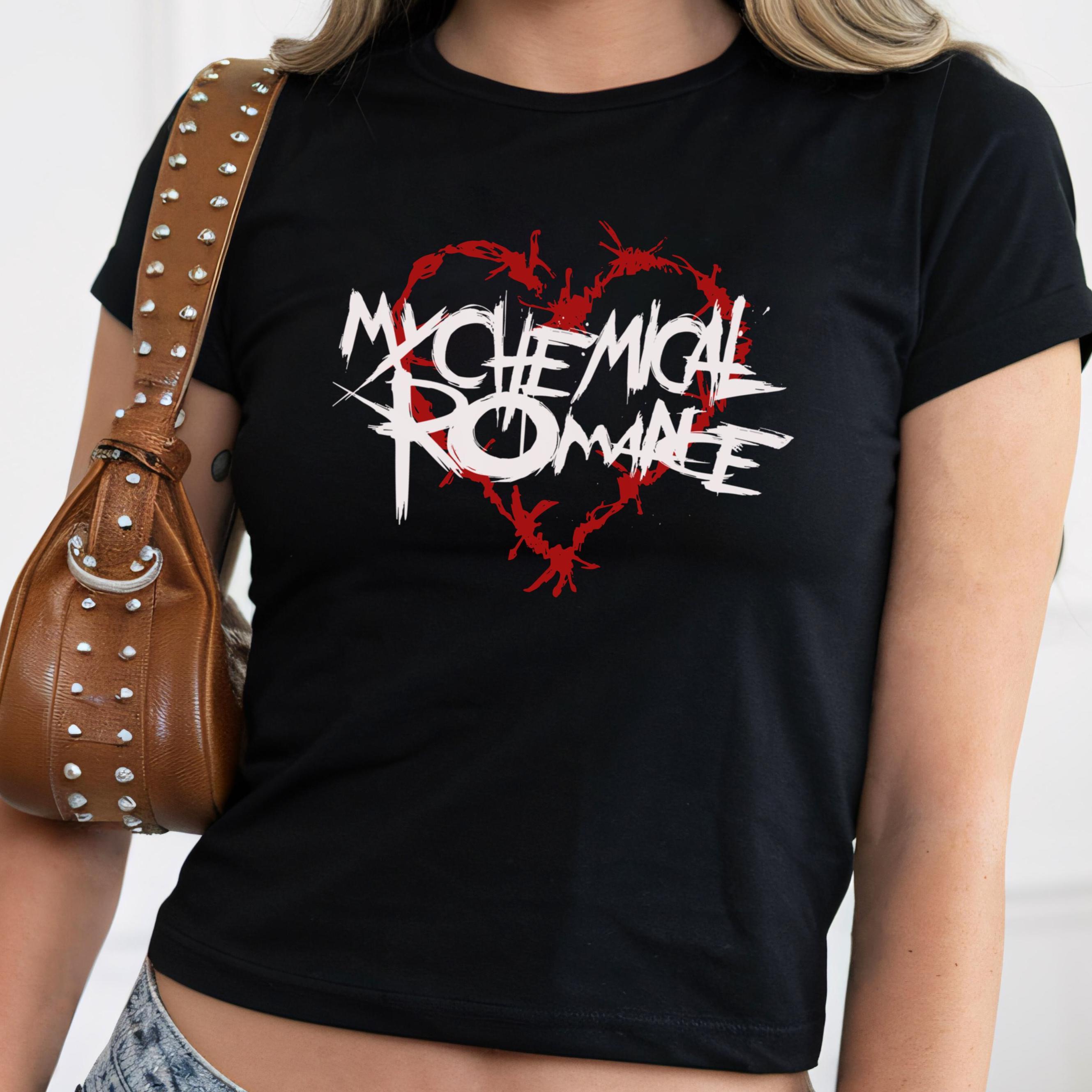 My Chemical Romance Shirt Baby Tee - So Long & Goodnight Shirt, MCR Inspired Tee, Trendy Babytee, Goth Emo Birthday Gift, Famous Band Tees