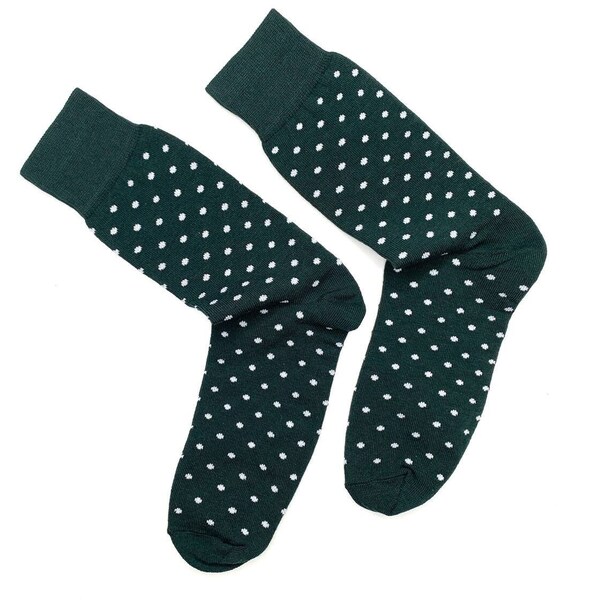 Emerald Green Men Socks Etsy