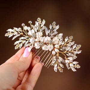 Vintage Pearl Comb - Etsy display picture 2