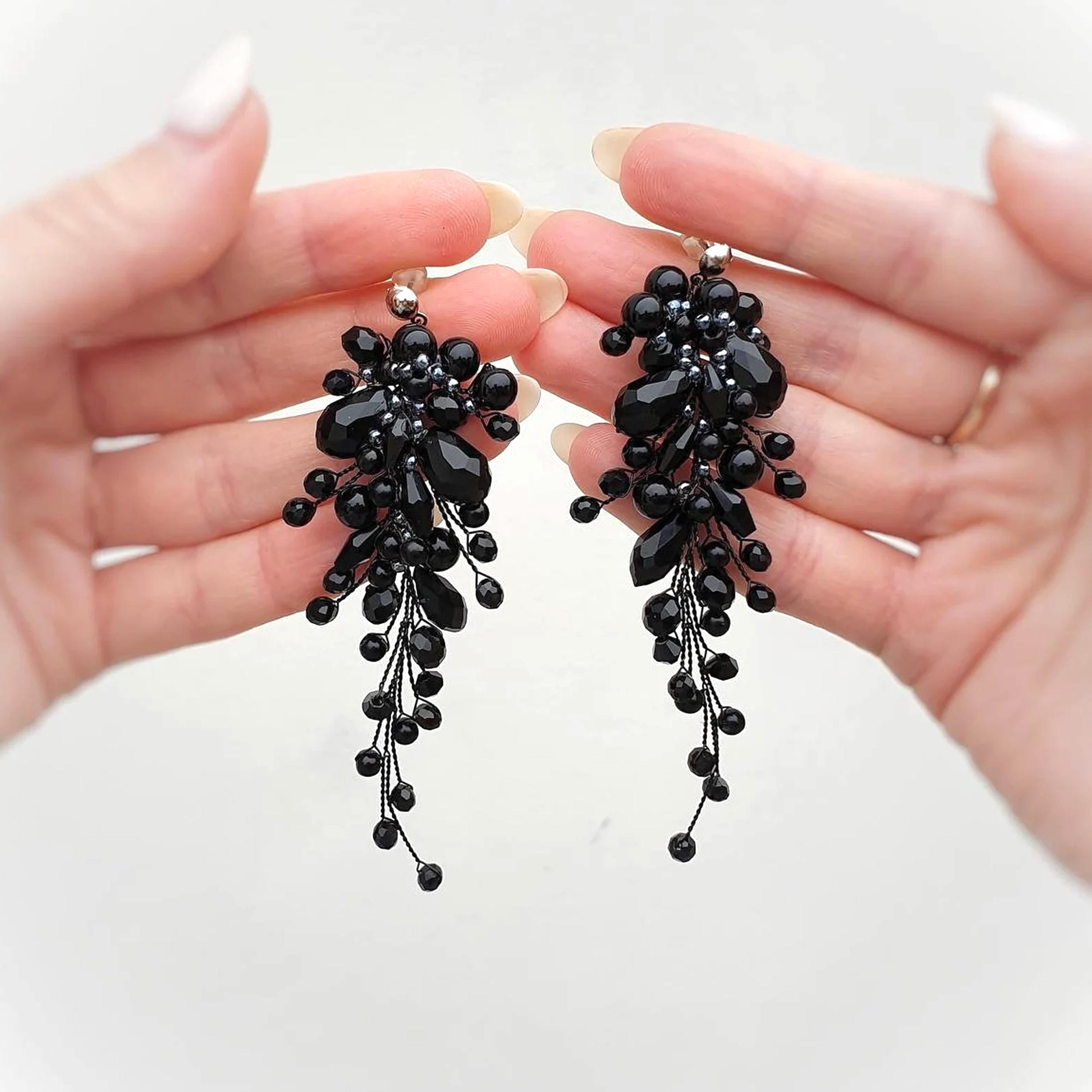 earrings for formal black dress BM-Bridal
