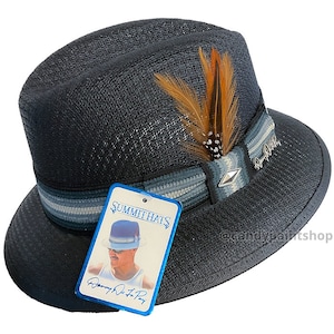 Midnight Black - Authentic Danny De La Paz Lowrider Signature Hat Collection - Inspired Boulevard Nights by Summit Hats