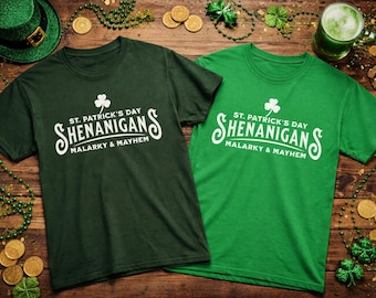 St. Patrick's Day Shenanigans Shirt: Irish Pride Tee