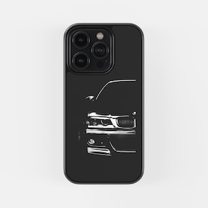 Stoßfeste BMW E46 Auto Style Handyhülle für Iphone Modelle, BMW Zubehör, Schutzhülle, leichte Stoßstange mit Auto