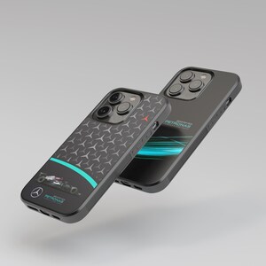Stoßfeste Formel 1 Design-Handyhülle für Iphone und SAMSUNG, robuste und schlanke Hülle, leichte Handyhülle, Mercedes Zubehör, Petronas