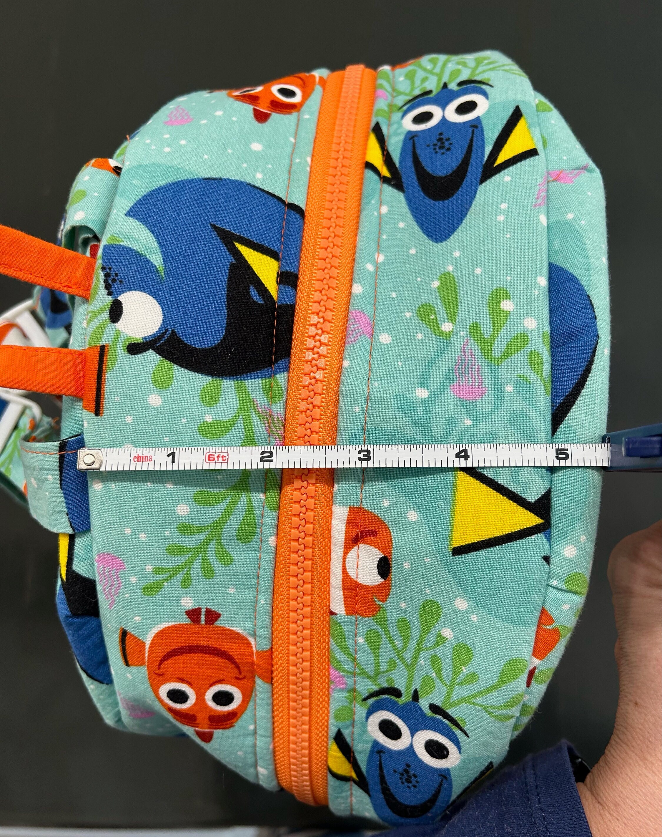 Finding Nemo Backpack. This One of a Kind, Handmade Backpack is Compact ...