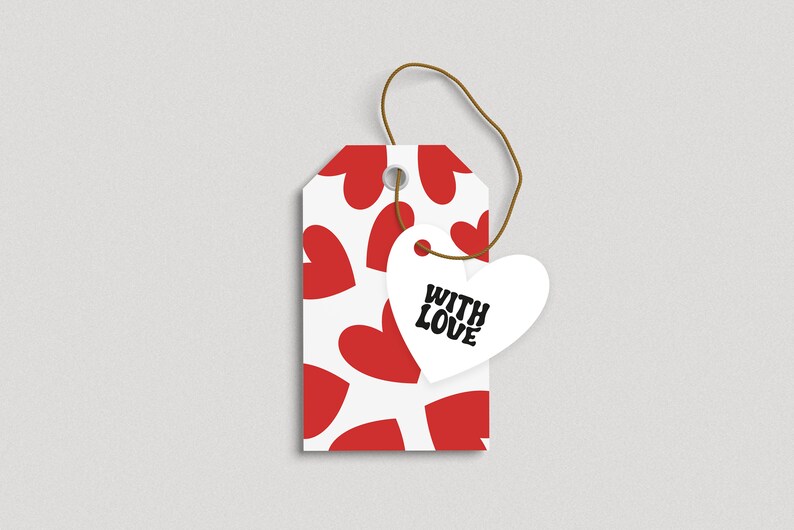 Printables Gift Tags for Friend's Day, Galentine's Day,, Valentine's ...