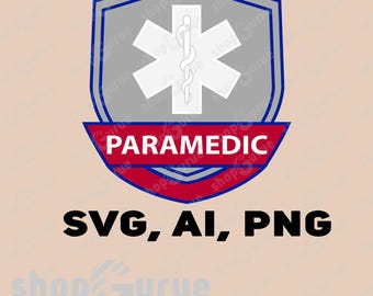 Paramedic Patch Vector