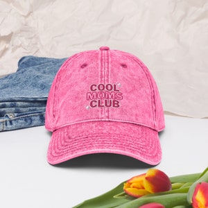 Cool Moms Club Baseball Hat, Trendy Mama Hat, Aesthetic Mom Gift, Gift for Mom, Christmas Gift for Mom, New Mom Gift, Baby Shower Gift