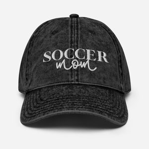 Soccer Heart Hat | Women&#39;s Soccer Hat | Custom Soccer Mom Baseball Cap | Custom Colors | Sports Mom Gift | Game Day Hat | GameDay Clothing