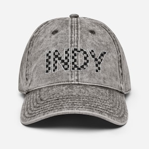 Embroidered Indianapolis 500 Baseball Hat, Indy 500 Hat, Fast Cars Indianapolis Motor Speedway Hat, This is May, Embroidered Indy 500 Hat