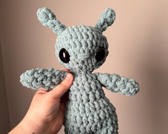 Cute Green Alien | Crocheted Alien | Handmade | Cutie Alien