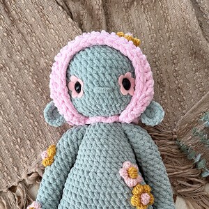 Handmade Lg Forest Folk plushie | One of a Kind | Whimsical Doll | Amigurumi | Heirloom Stuffed Animal | Ready to Ship