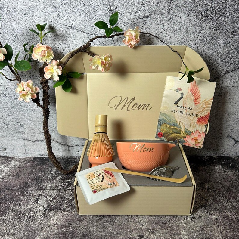Personalized Matcha Set for Mom – Custom Tea Kit, Unique Mother’s Day Present image 6