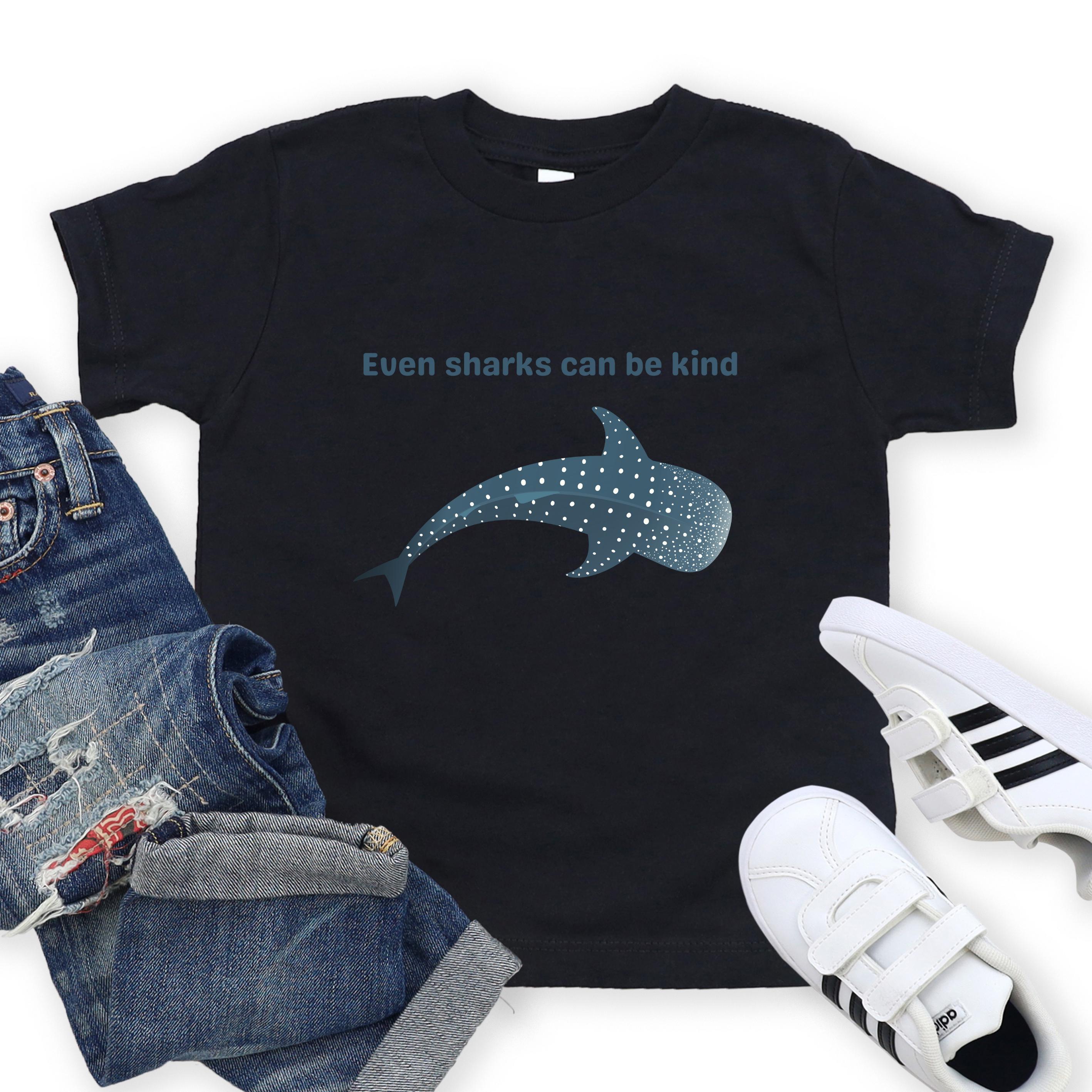 Kleinkind Hai Freundlichkeit T-Shirt Niedlicher Walhai T-Shirt