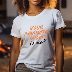 Color Me Surprised T-Shirt Your Favorite Color Humor Witty Conversation Starter AJR Lyric Tee Playful Apparel Gift Fashion Statement Piece