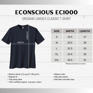 Funny Scientist Tshirt Eco-Friendly Tee Gift Ideas for Science Teachers Science Lover Gift Microplastics Awareness Shirt Sustainable Fashion image 8