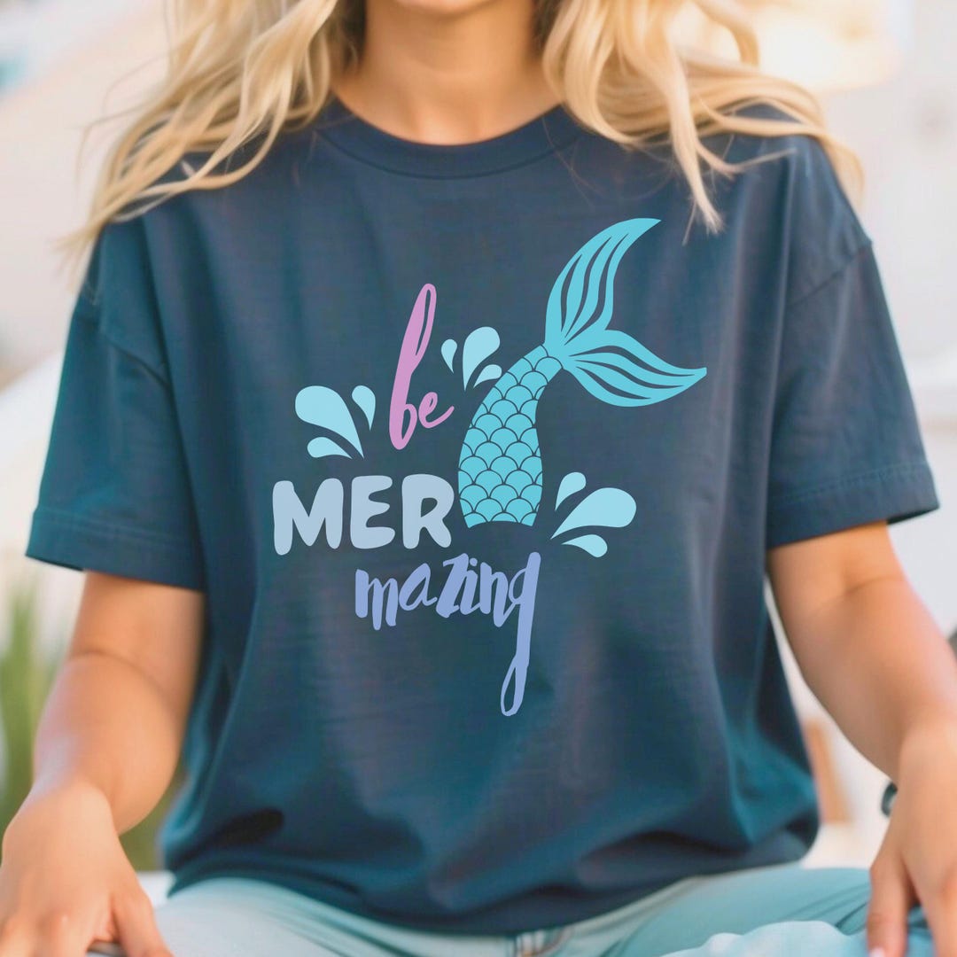 Be Mermazing Mermaid Vacation Shirt: Beach Vibes Summer Group Tee - Etsy