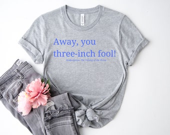 Shakespearean insults and declarations of love literature tshirts fun tshirt word play t-shirt