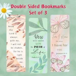 Cute Bookmarks for Women Path of Life Bookish Gifts for Her Cute Book Marks for Women Bible Bookmarks Bible Verses Bookmark Book Lovers Gift