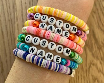 Personalised Name & Word Bracelets