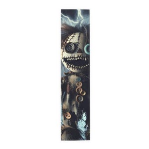 Spooky Ragdoll Halloween Table Runner: Haunted House Decor