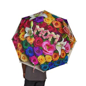 Cochecito con paraguas, diseño para mamá, regalo para el Día de la Madre, regalo para baby shower, imprescindible para días lluviosos, amor de mamá