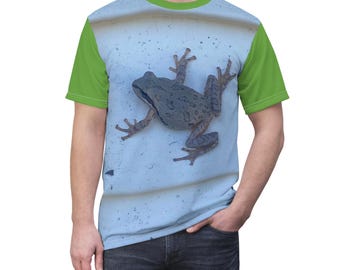 Camiseta unisex verde rana, camiseta para amantes de la naturaleza, camiseta ambientalista, regalo del Día de la Tierra, camiseta ecológica