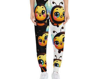 Joggingbroek met bijenprint: op de natuur geïnspireerde sportbroek