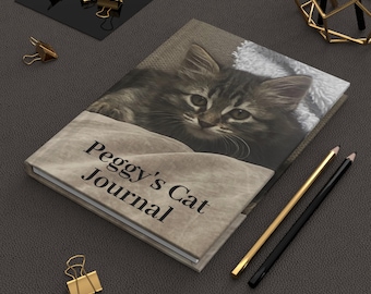 Personlig kattdagbok - Anpassad present till älskare, mammadagbok