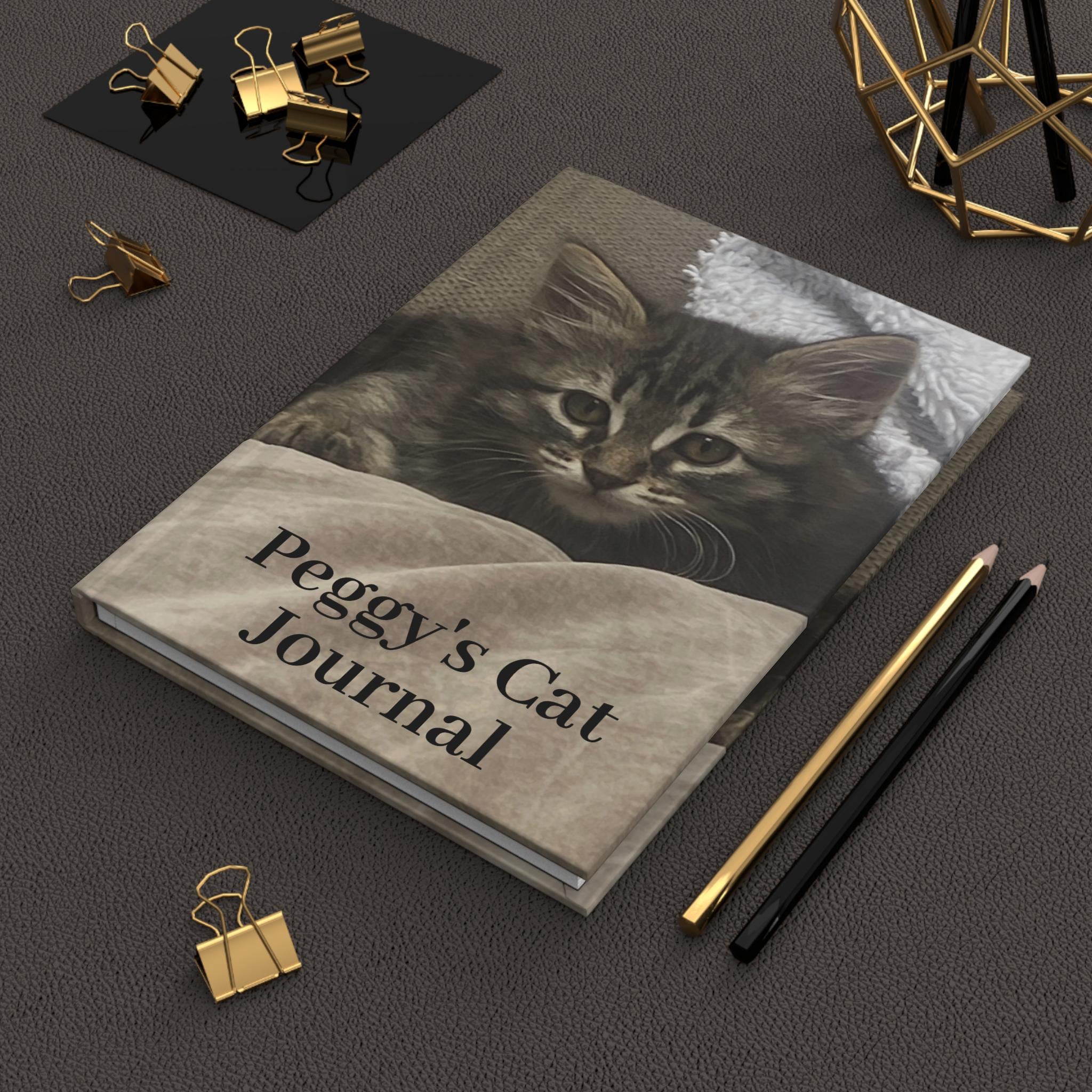 Personalized Cat Journal - Custom Lover Gift, Mom Diary