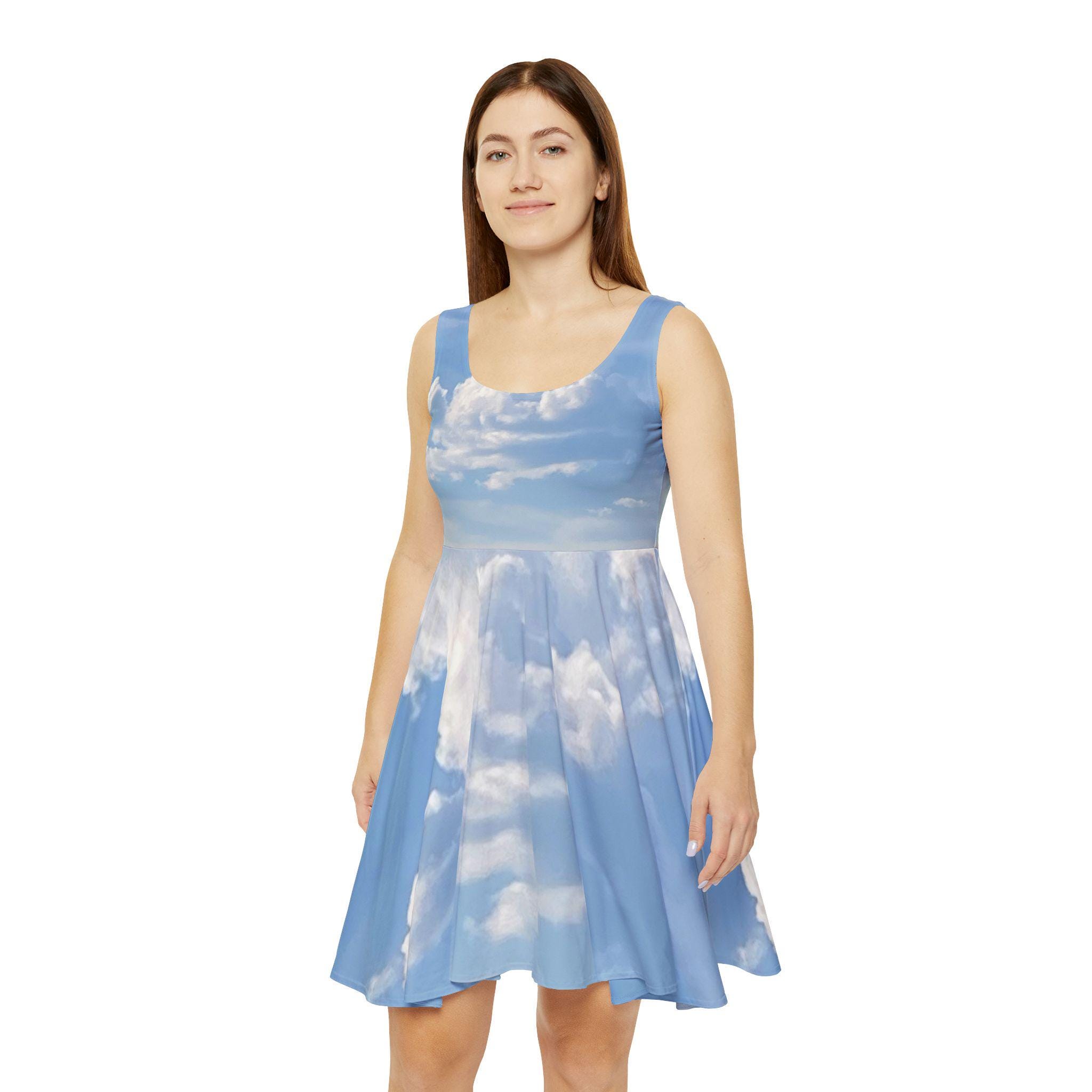 cloudy blue dress GHETA DRESS